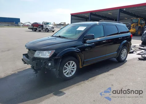 2016 Dodge Journey Sxt из США, поврежденный, VIN 3C4PDCBB3GT108032